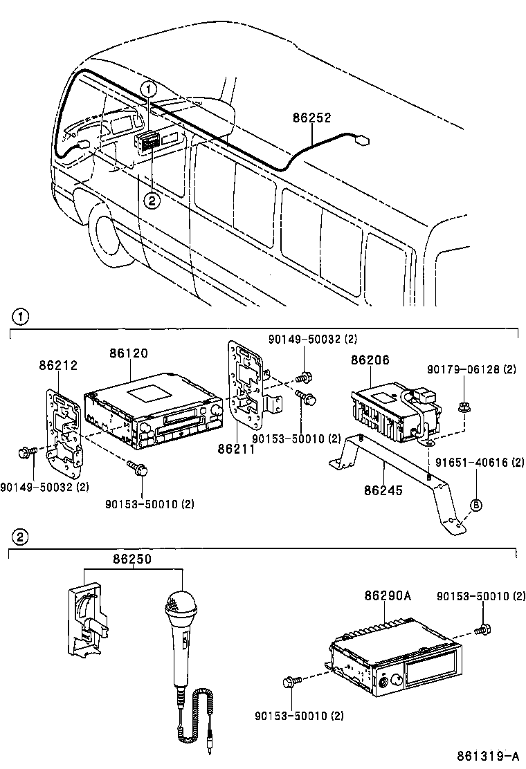  COASTER |  RADIO RECEIVER AMPLIFIER CONDENSER