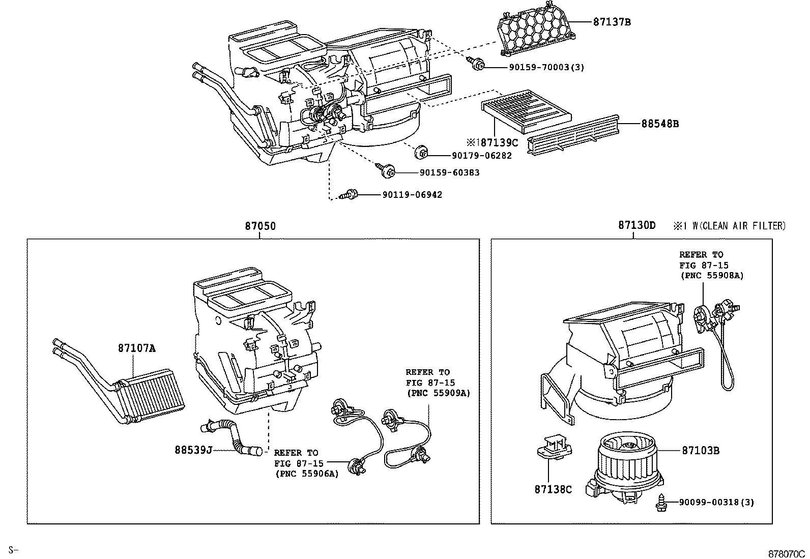  VIOS |  HEATING AIR CONDITIONING COOLER UNIT