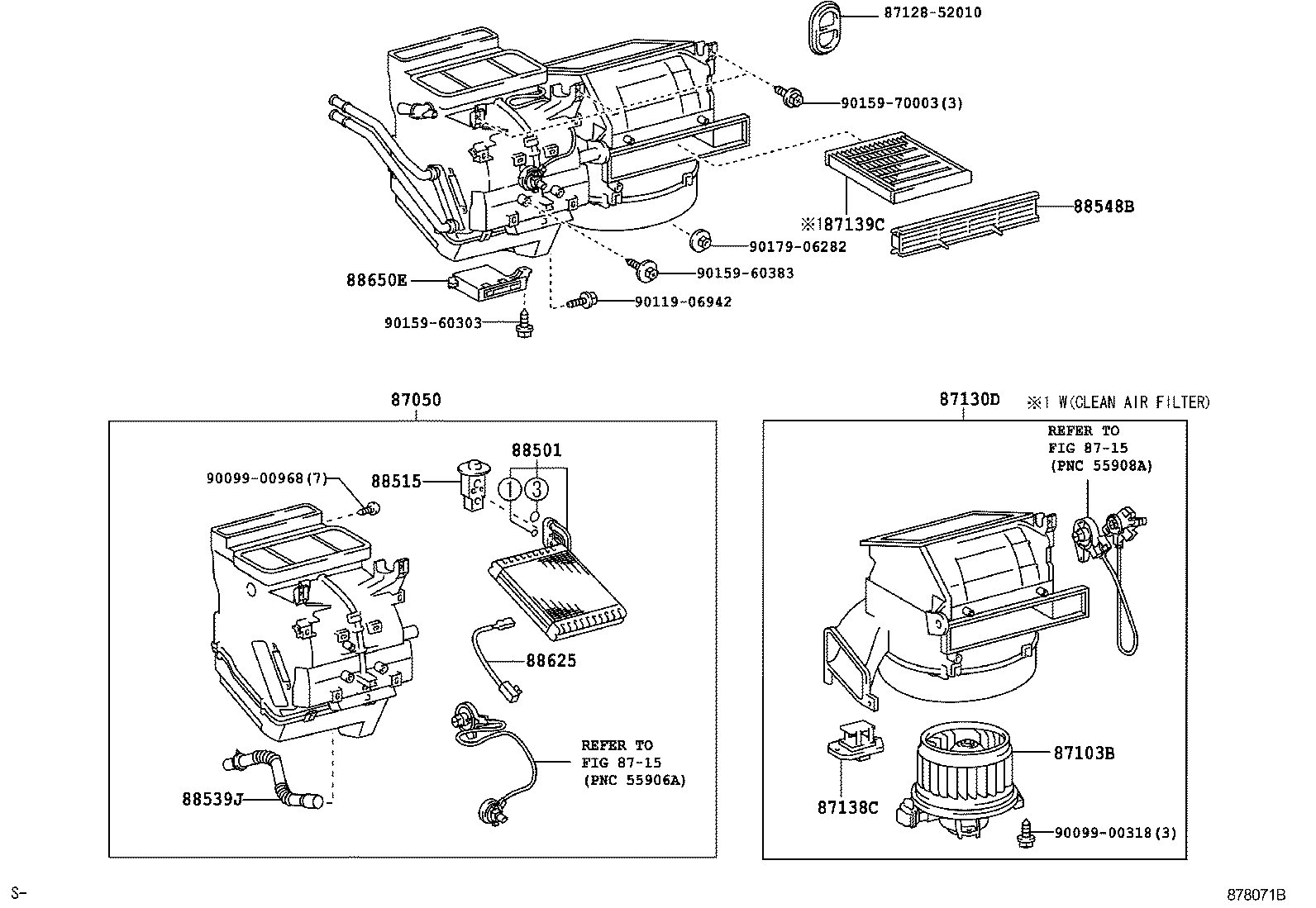  VIOS |  HEATING AIR CONDITIONING COOLER UNIT