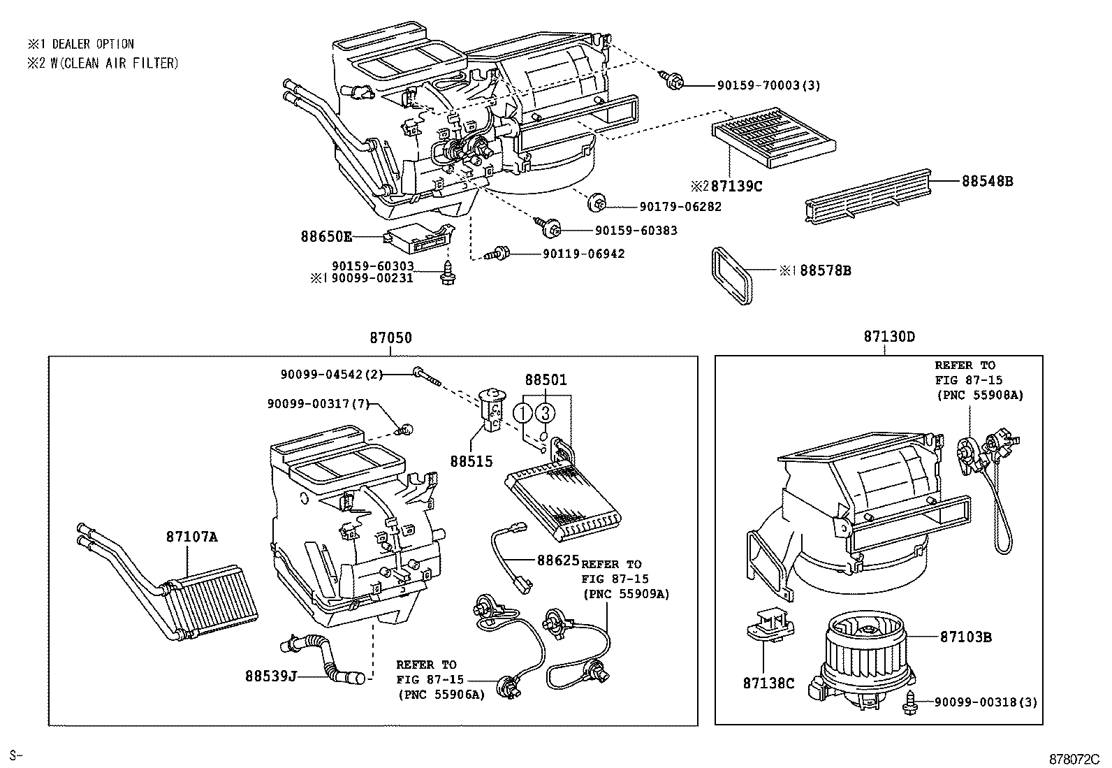  VIOS |  HEATING AIR CONDITIONING COOLER UNIT