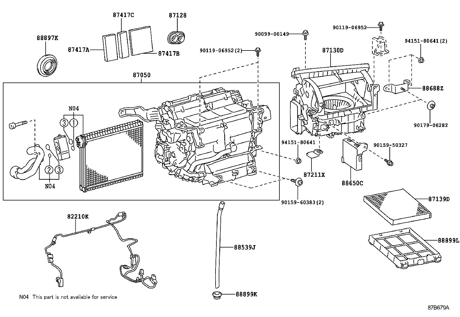  LFA |  HEATING AIR CONDITIONING COOLER UNIT