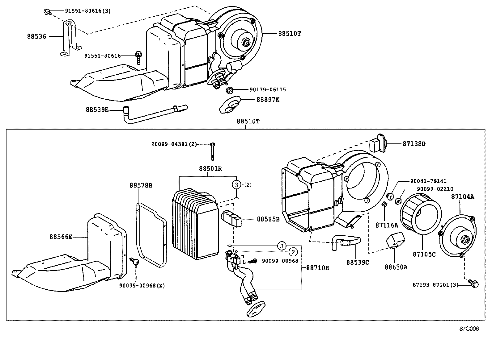  DYNA |  HEATING AIR CONDITIONING COOLER UNIT