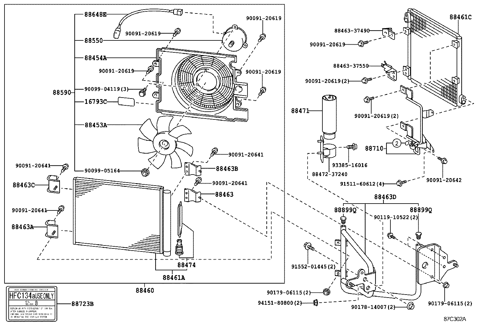  DYNA |  HEATING AIR CONDITIONING COOLER PIPING