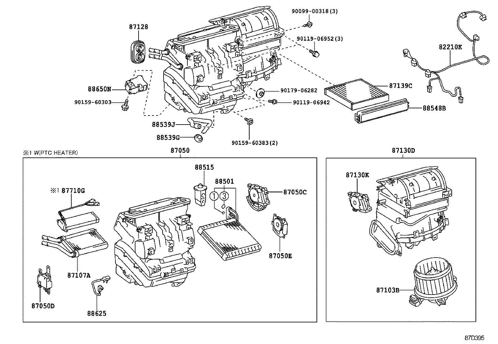  RAV4 |  HEATING AIR CONDITIONING COOLER UNIT