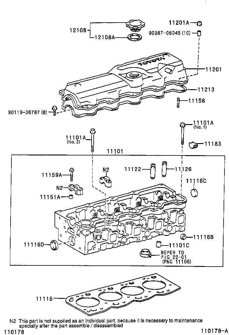  HILUX 2WD |  CYLINDER HEAD