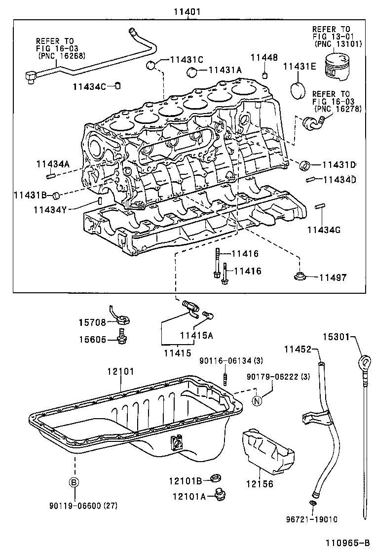  LAND CRUISER 100 |  CYLINDER BLOCK