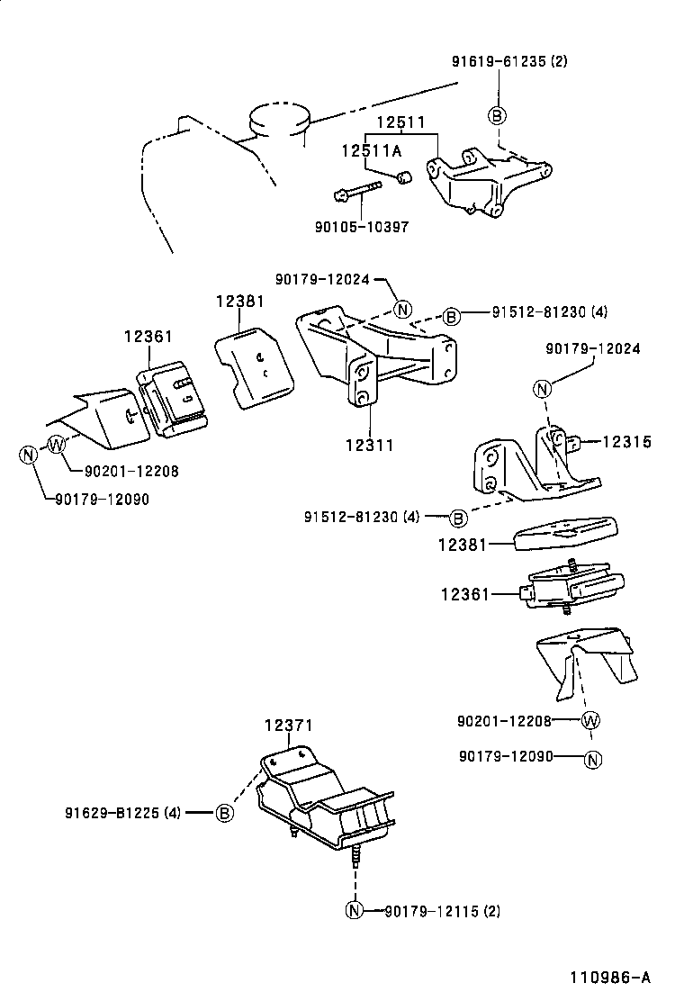  LAND CRUISER 100 |  MOUNTING