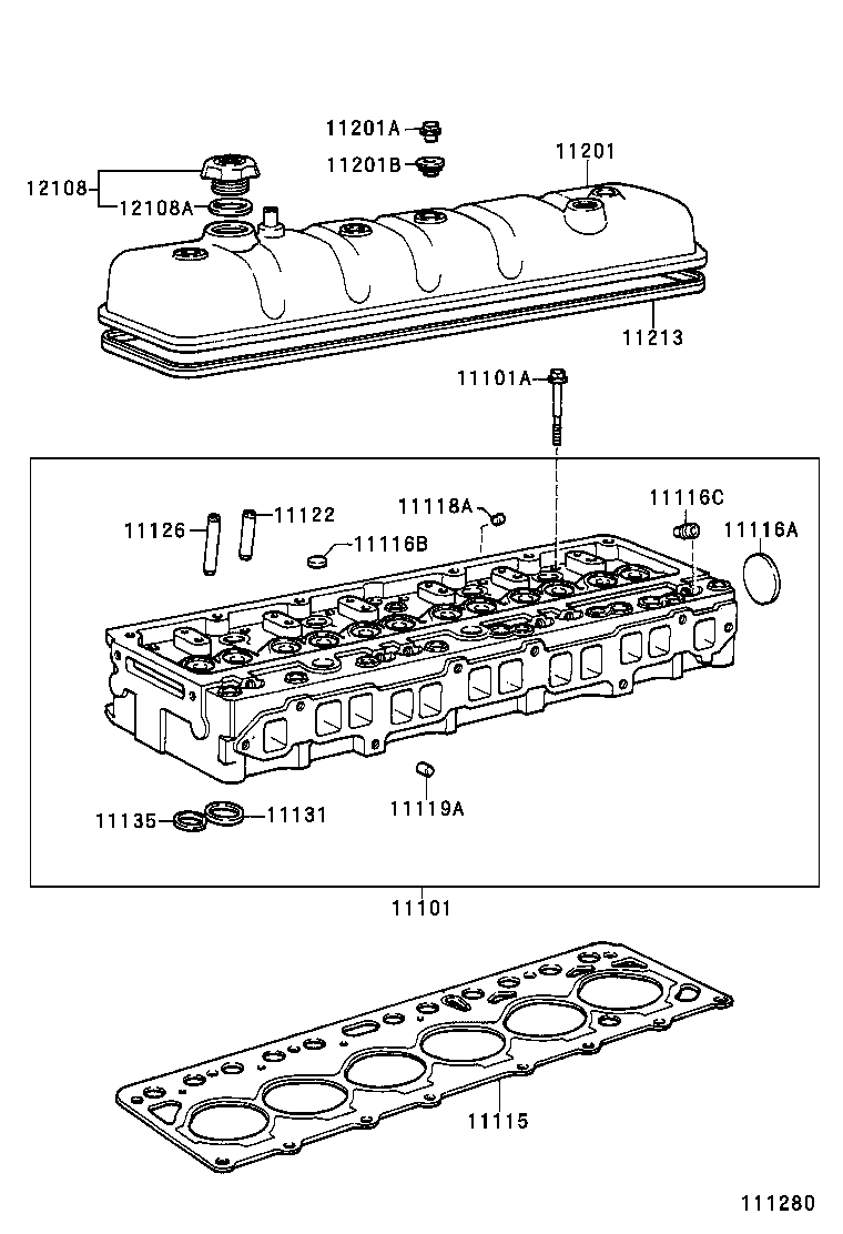  LAND CRUISER 80 |  CYLINDER HEAD