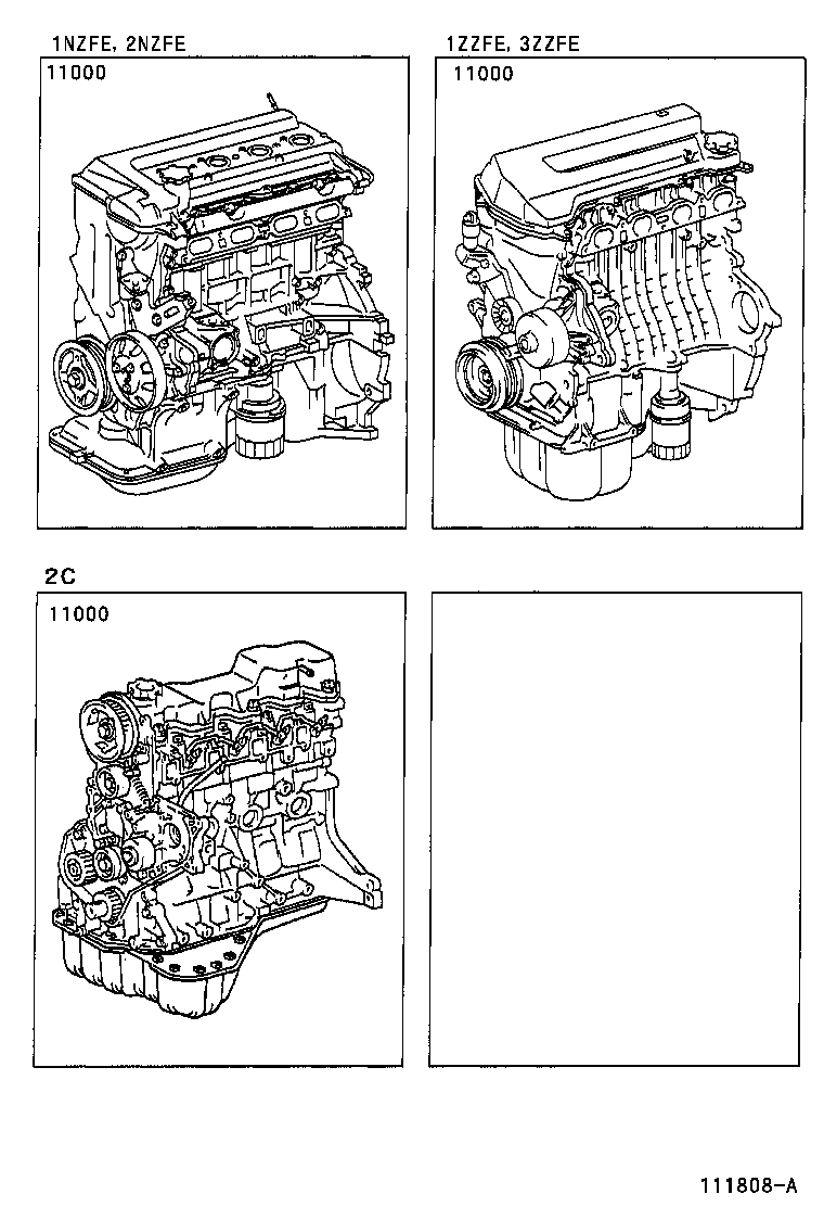  COROLLA |  PARTIAL ENGINE ASSEMBLY