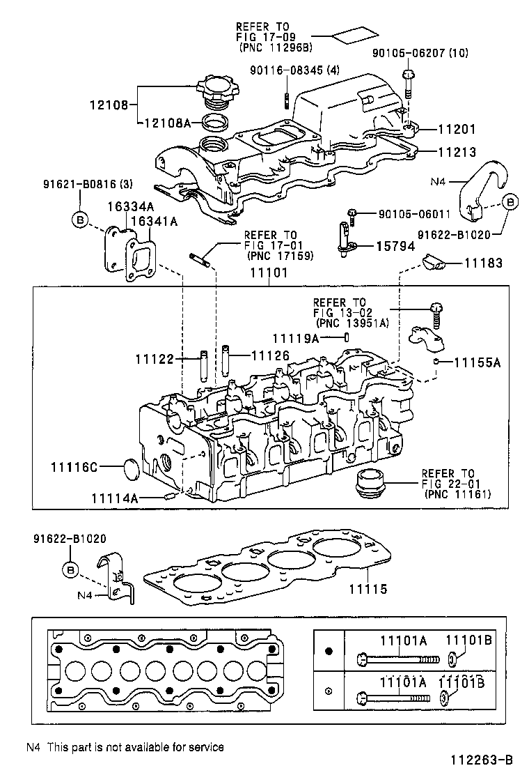  COROLLA |  CYLINDER HEAD