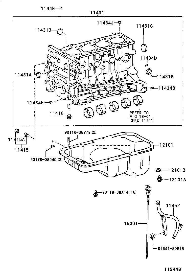  HILUX |  CYLINDER BLOCK