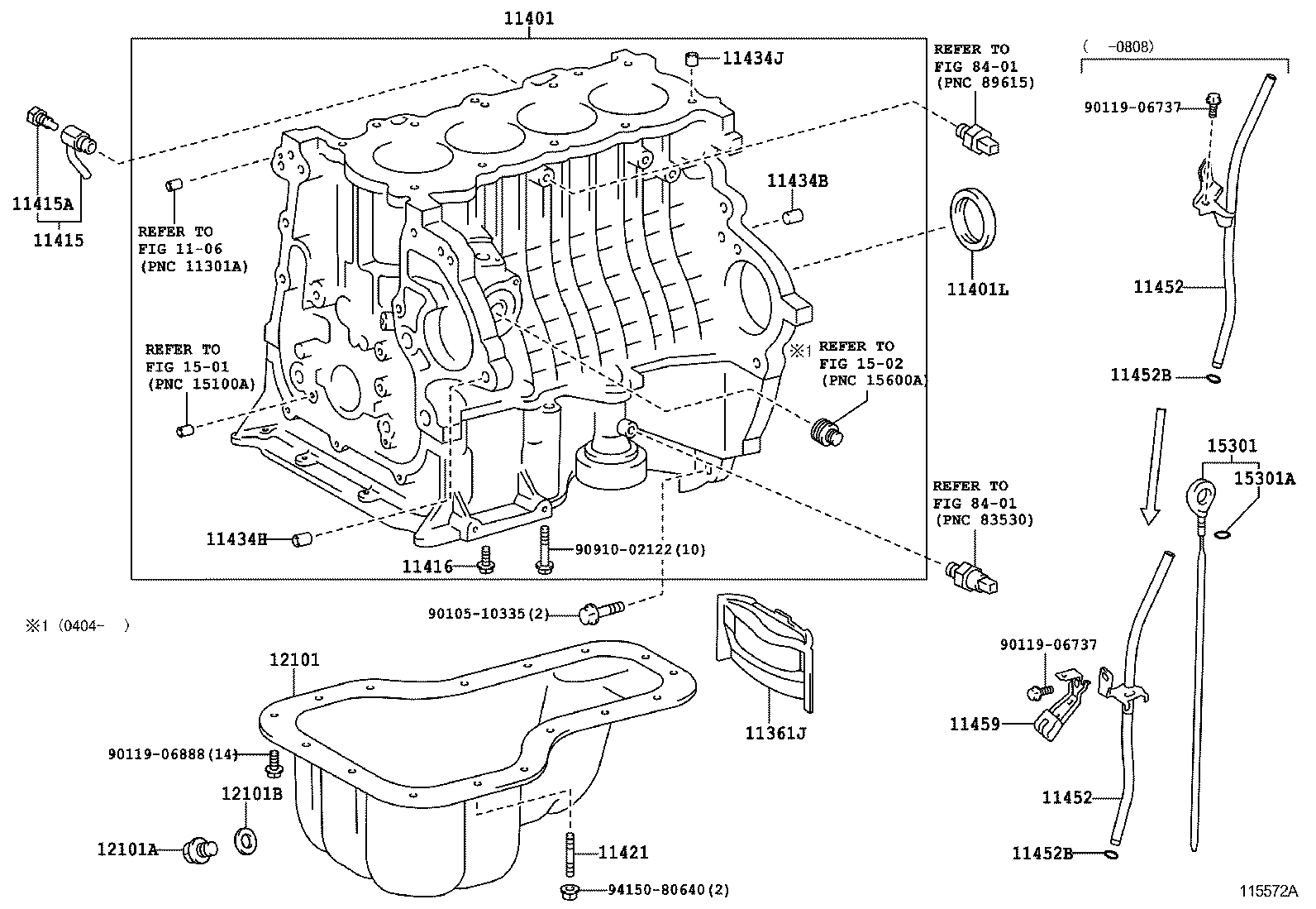  COROLLA |  CYLINDER BLOCK