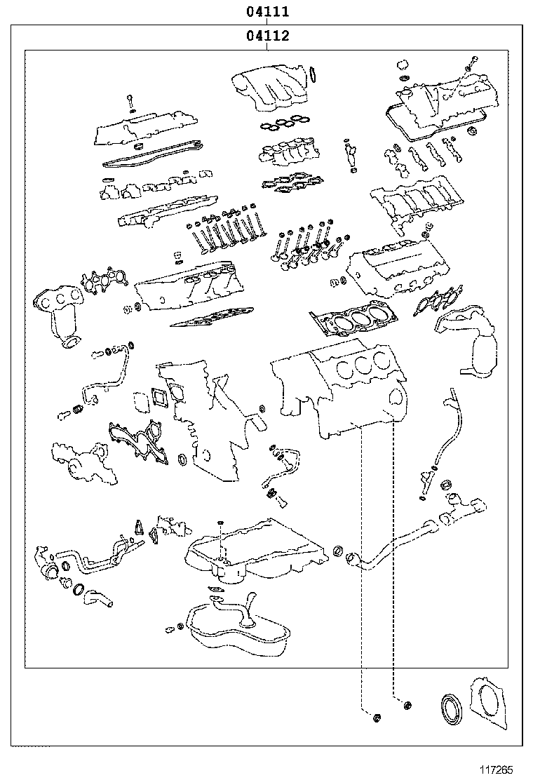  RAV4 |  ENGINE OVERHAUL GASKET KIT