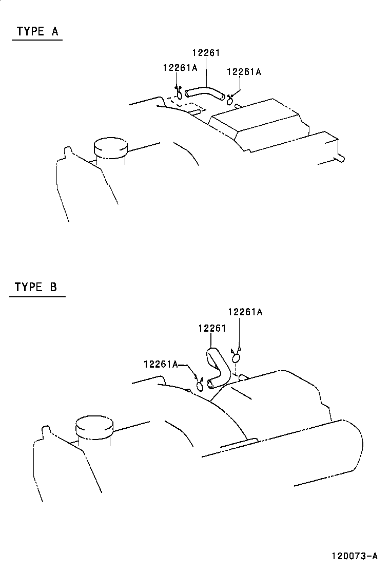  LAND CRUISER 100 |  VENTILATION HOSE