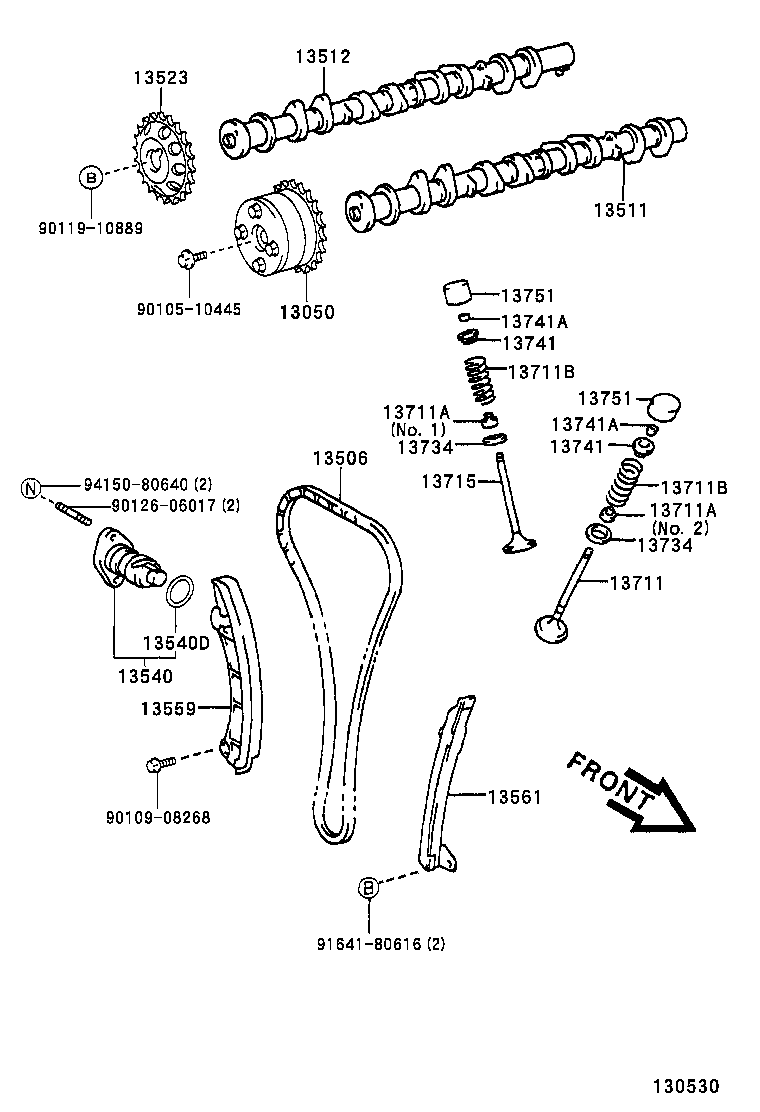  COROLLA |  CAMSHAFT VALVE