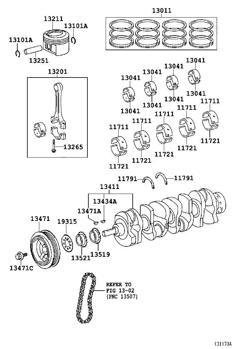  WISH |  CRANKSHAFT PISTON