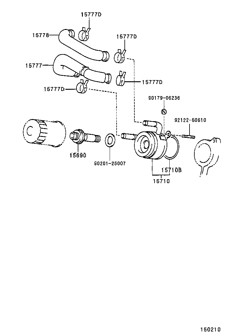  TOWNACE LITEACE |  ENGINE OIL COOLER