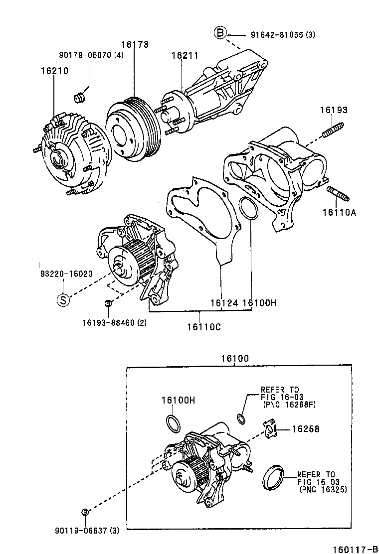  TOWNACE LITEACE |  WATER PUMP