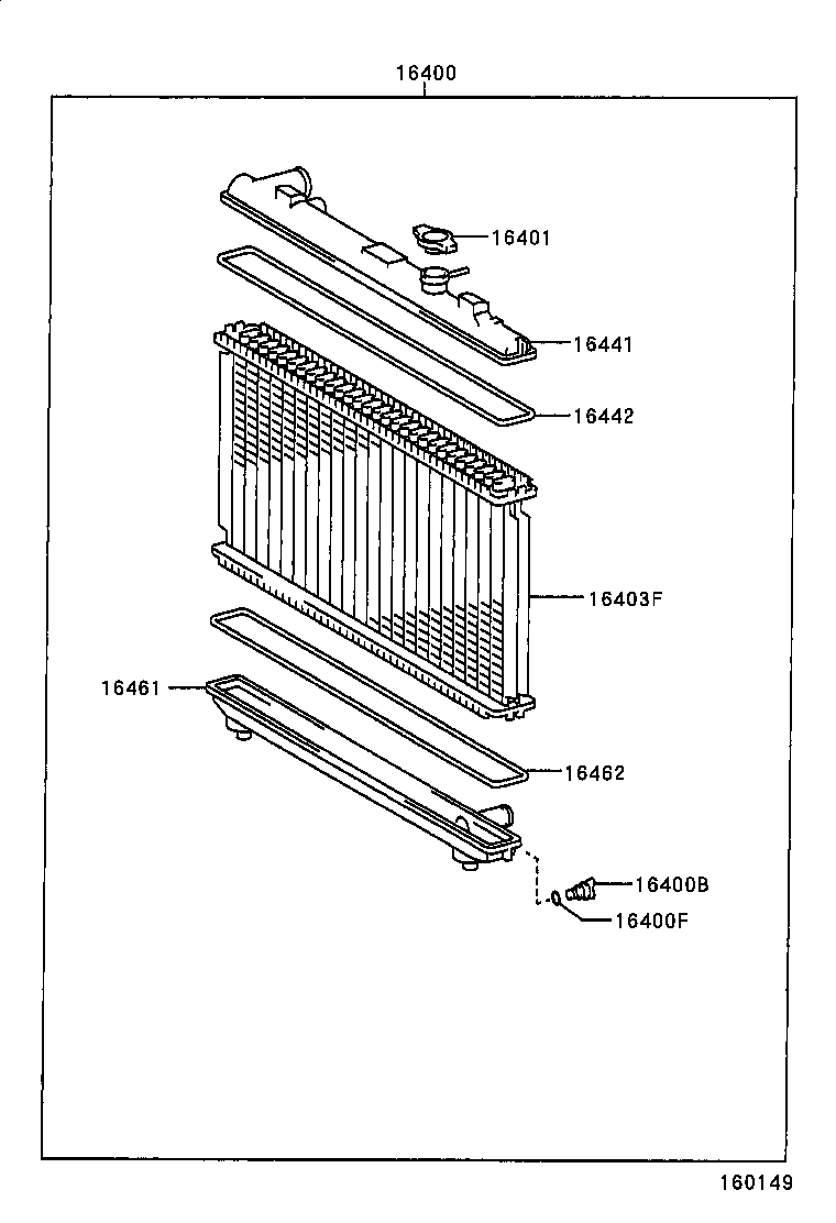  TOWNACE LITEACE |  RADIATOR WATER OUTLET