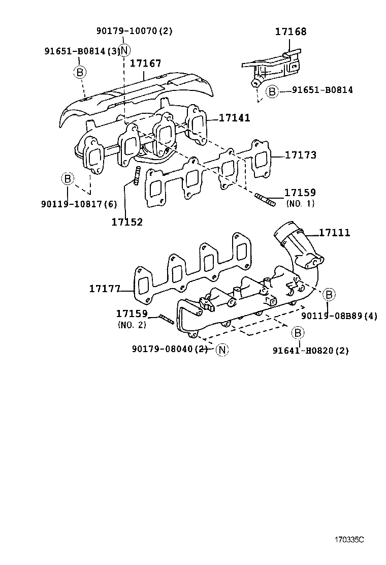  TOWNACE LITEACE |  MANIFOLD