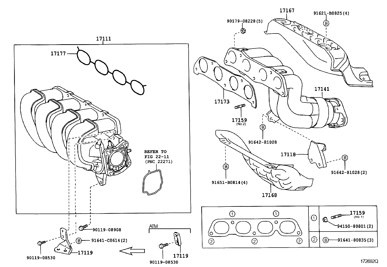  COROLLA |  MANIFOLD