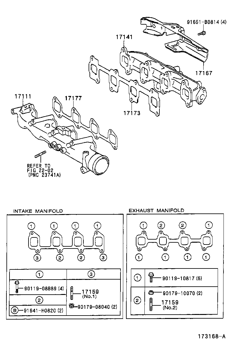  COROLLA |  MANIFOLD