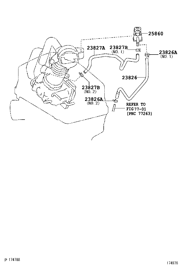  CAMRY AURION HV |  VACUUM PIPING