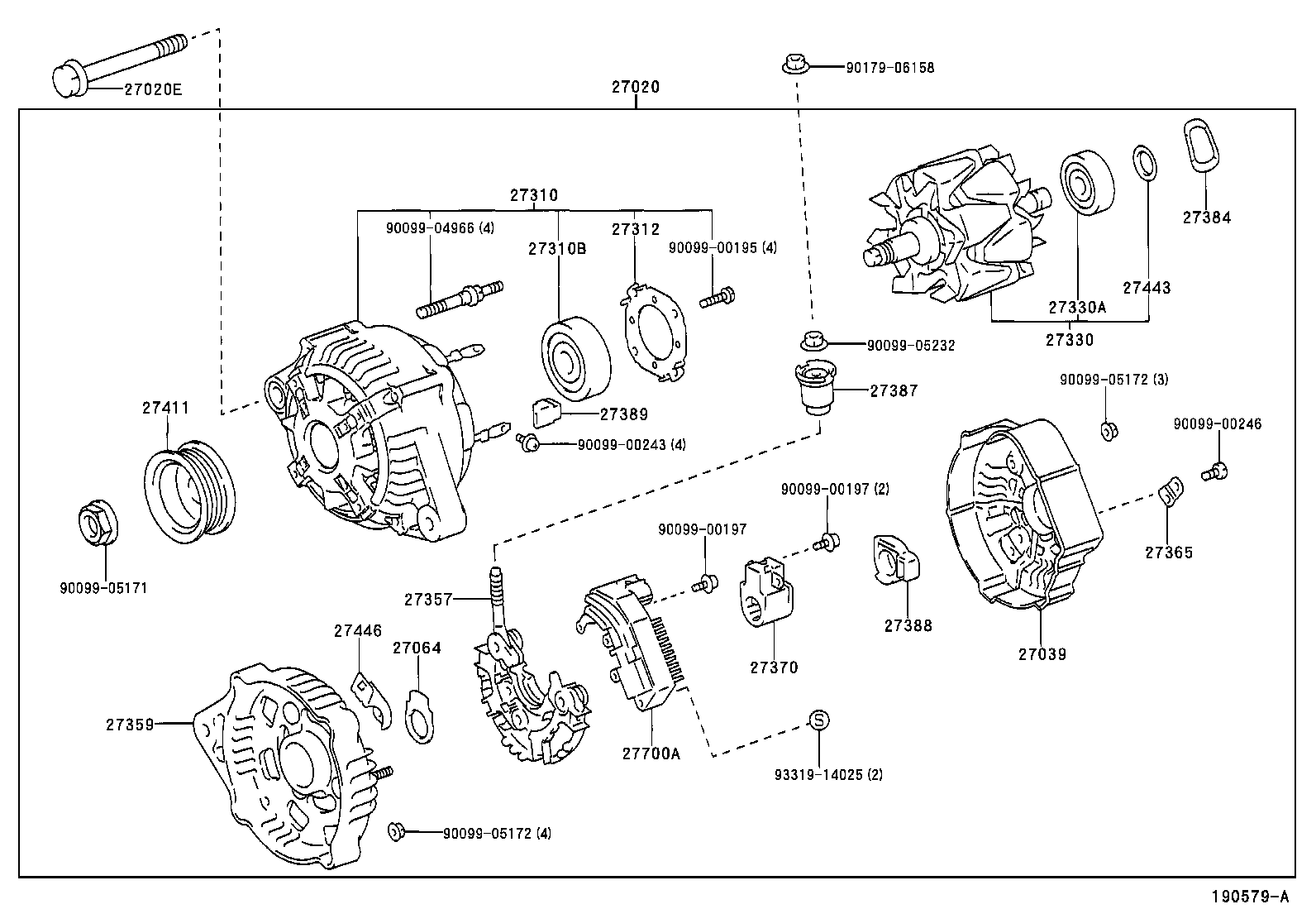  TOWNACE LITEACE |  ALTERNATOR