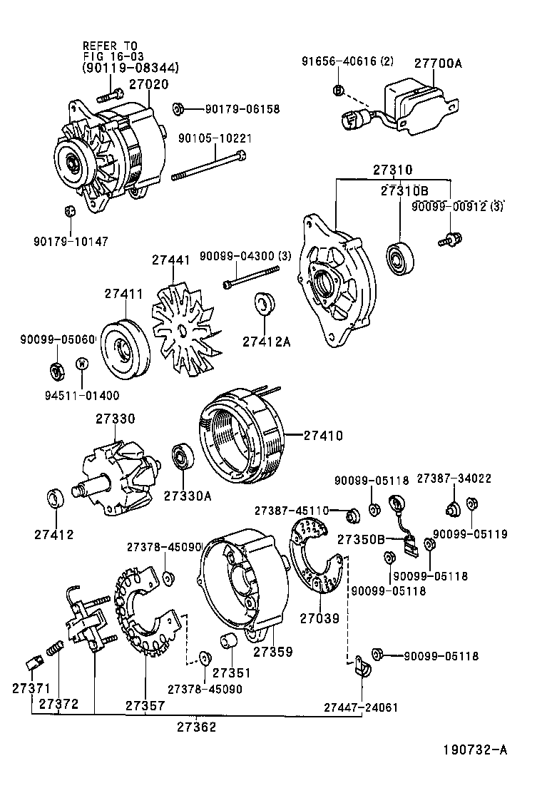  LAND CRUISER 80 |  ALTERNATOR