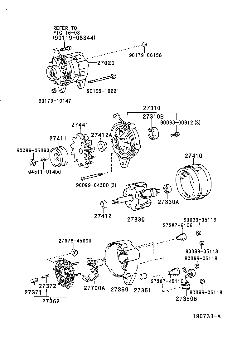  LAND CRUISER 80 |  ALTERNATOR