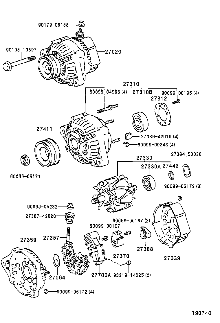  LAND CRUISER 80 |  ALTERNATOR