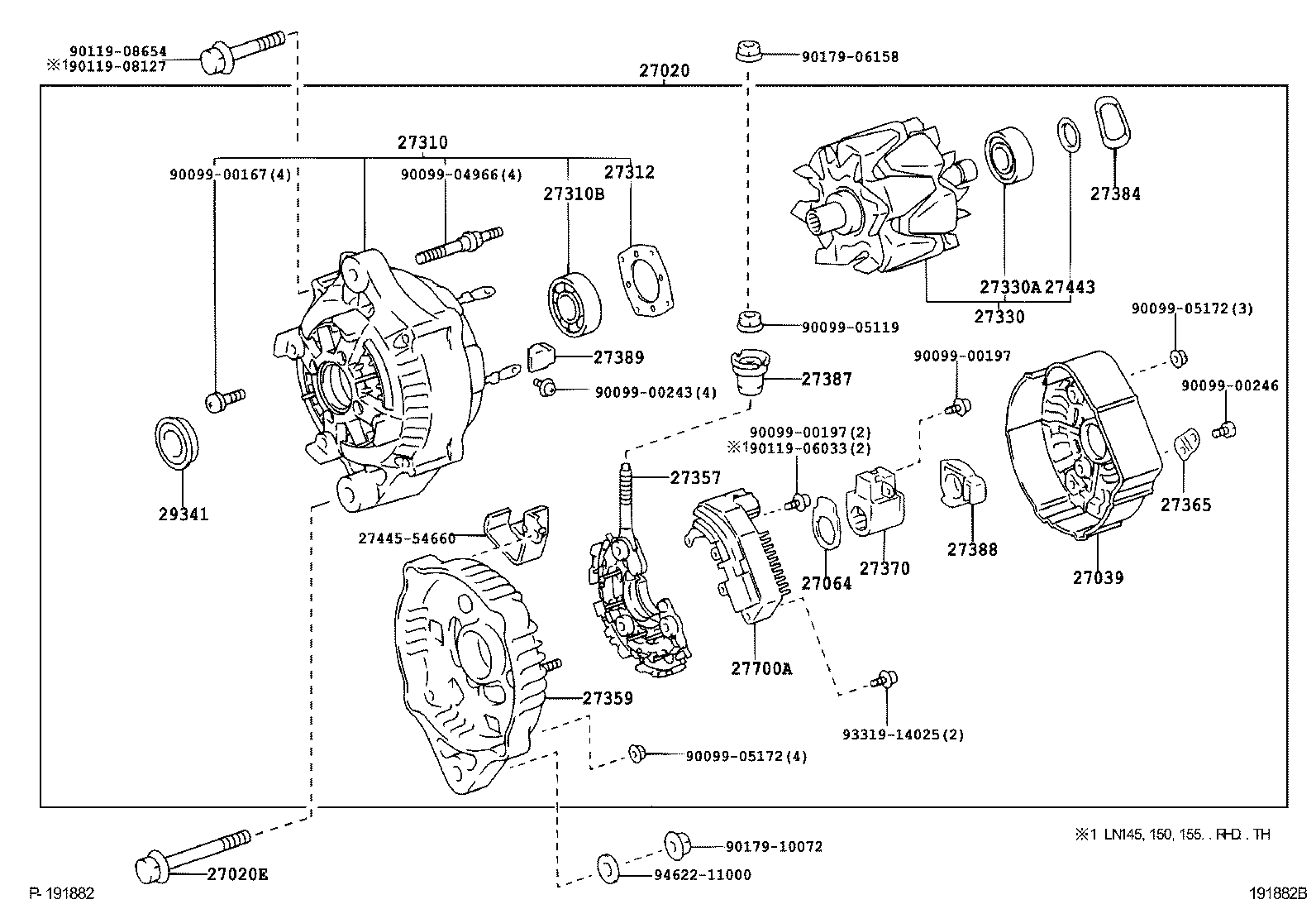  HILUX |  ALTERNATOR