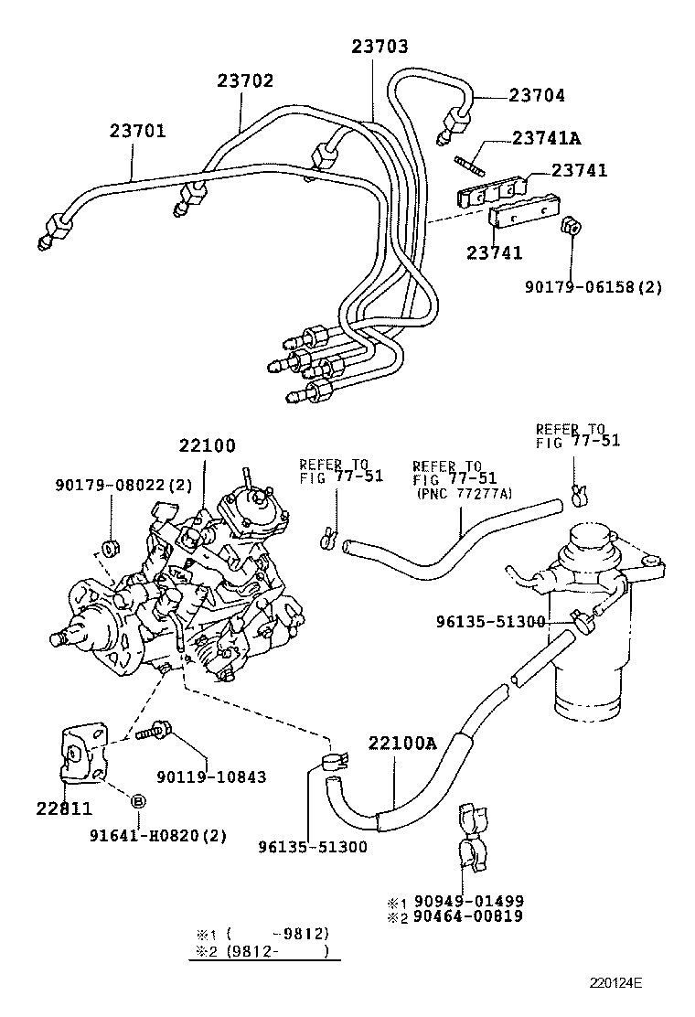  TOWNACE LITEACE |  INJECTION PUMP ASSEMBLY