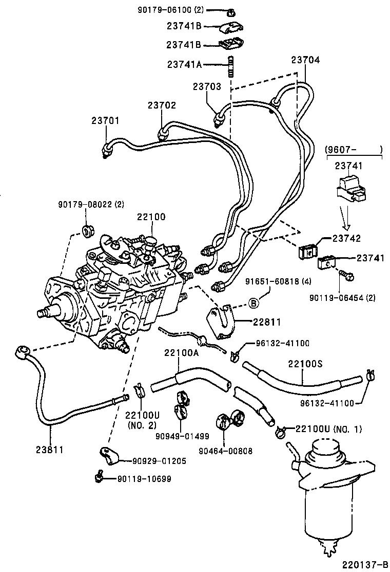  LAND CRUISER 90 |  INJECTION PUMP ASSEMBLY