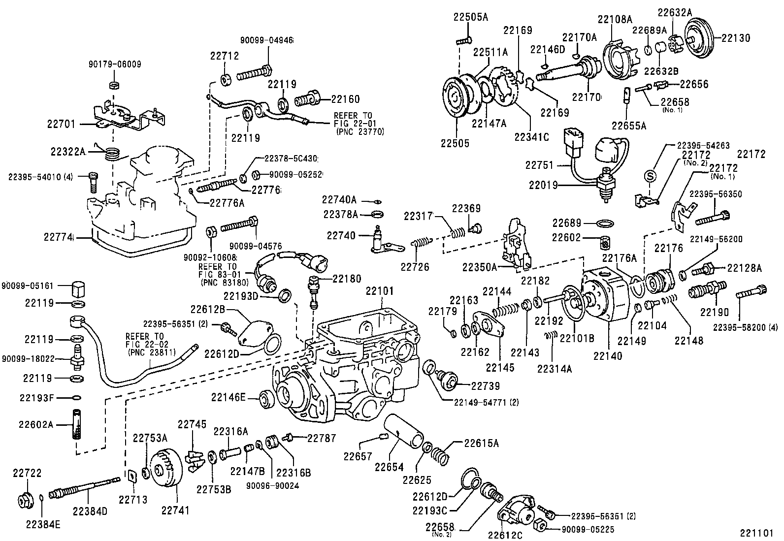  LAND CRUISER 90 |  INJECTION PUMP BODY