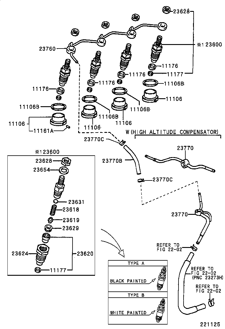  HILUX 2WD |  INJECTION NOZZLE