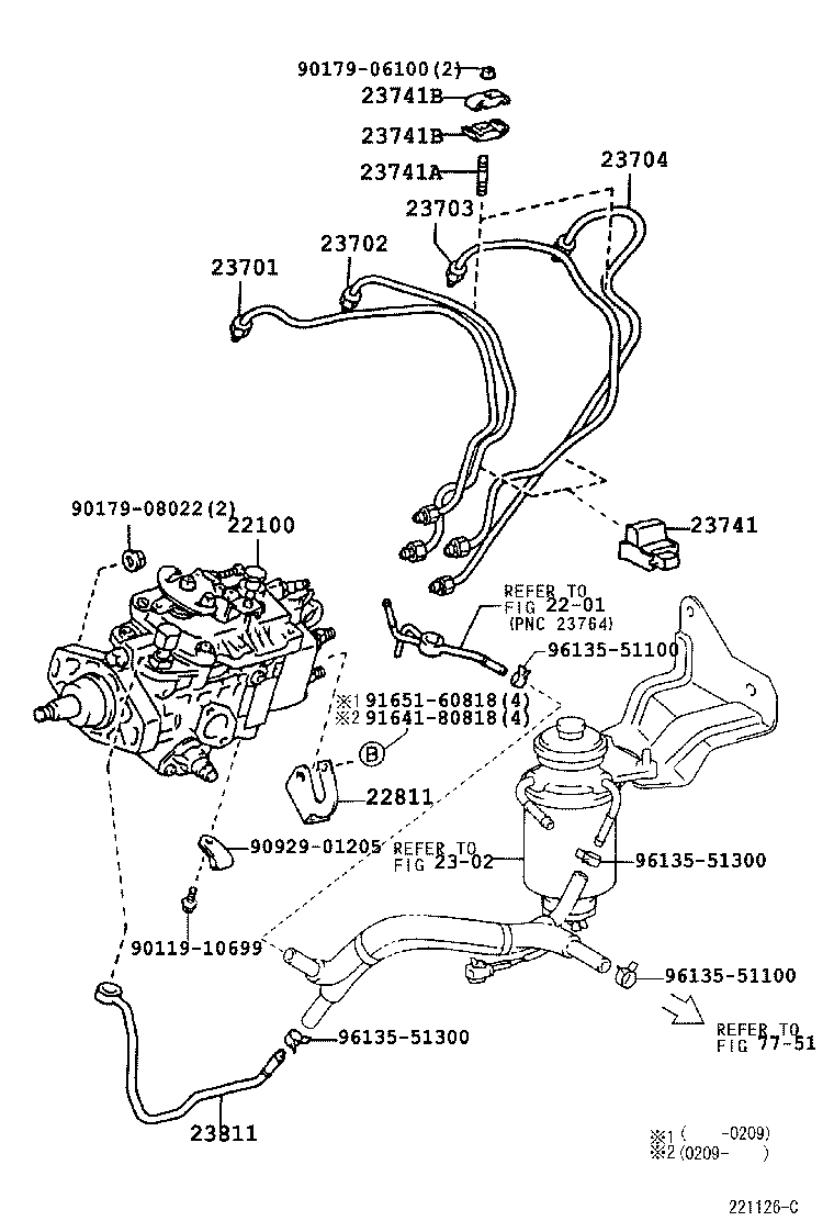  HILUX 2WD |  INJECTION PUMP ASSEMBLY