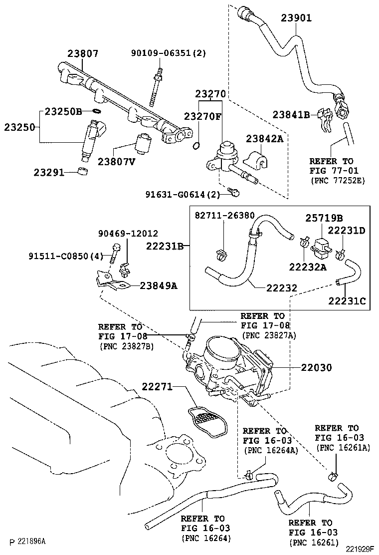  CAMRY AURION HV |  FUEL INJECTION SYSTEM