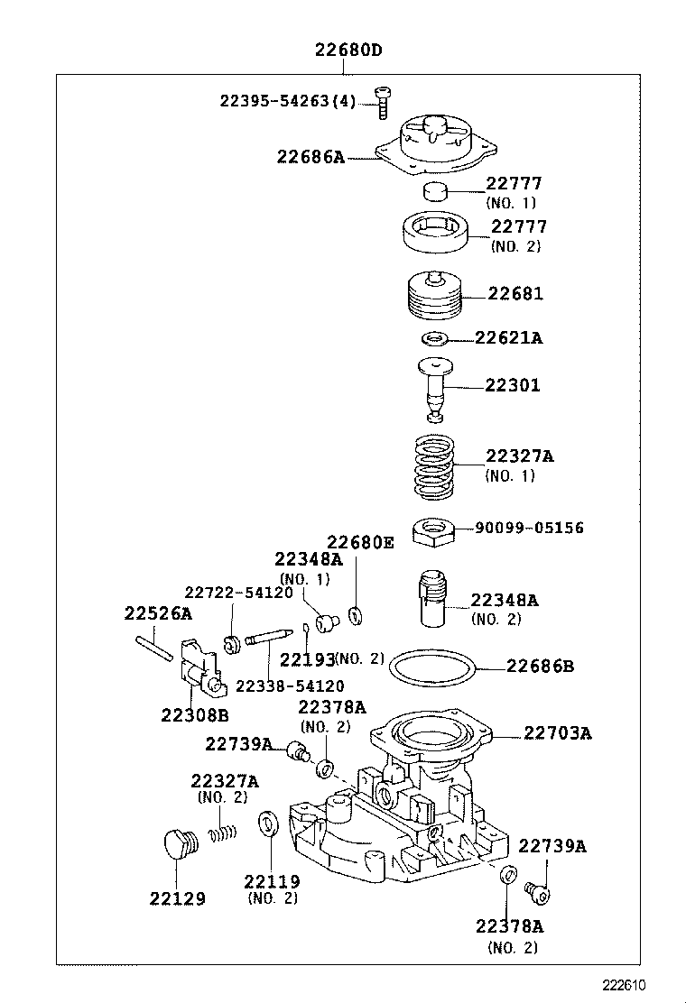  COASTER |  INJECTION PUMP BODY