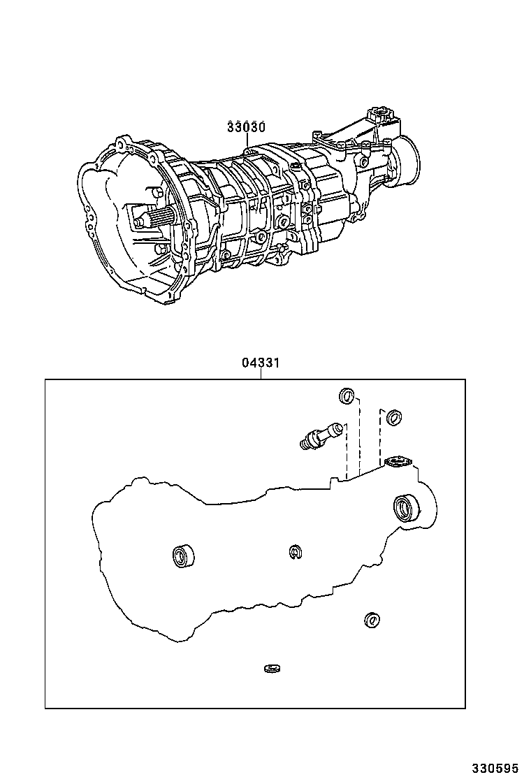  HILUX |  TRANSAXLE OR TRANSMISSION ASSY GASKET KIT MTM