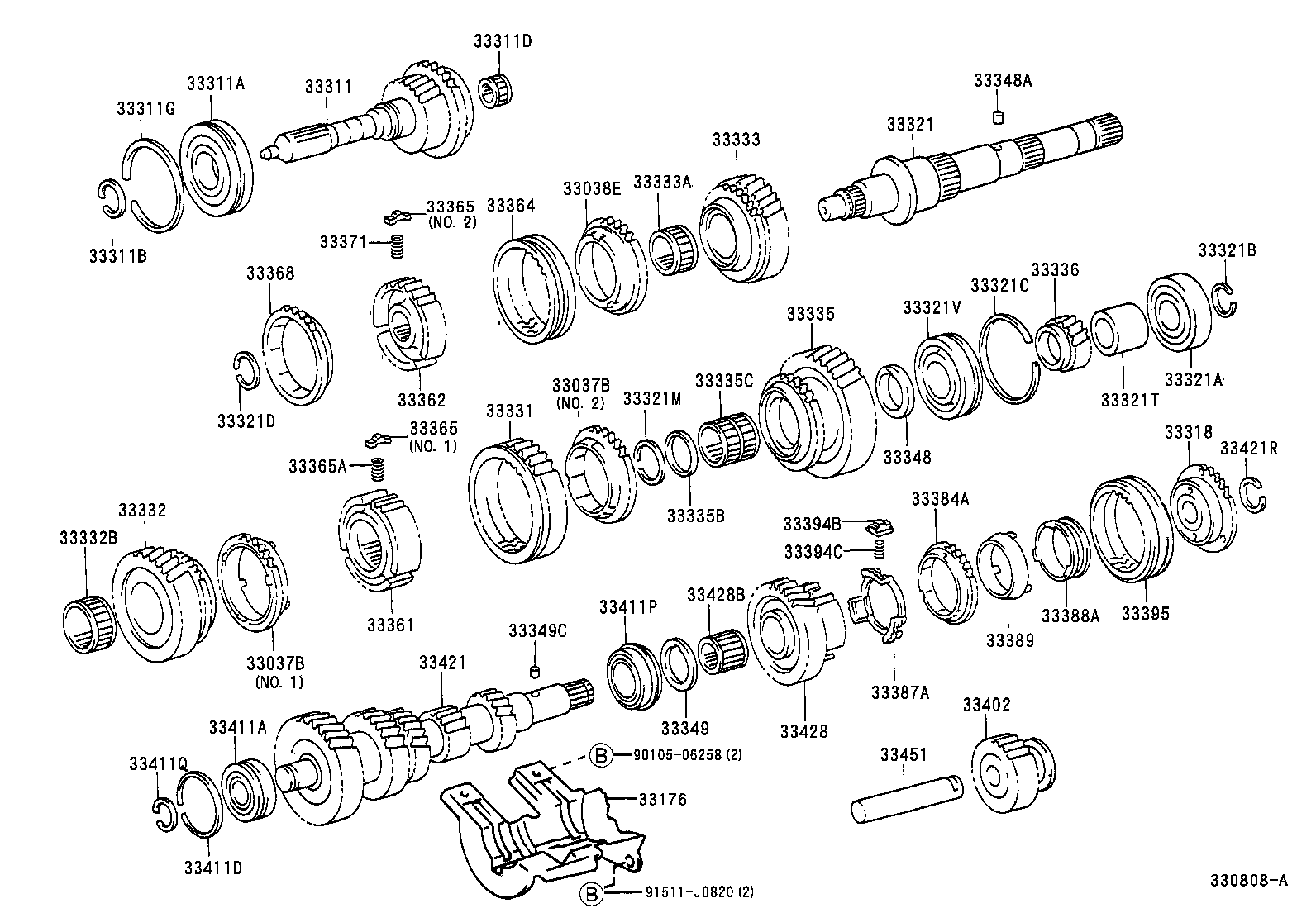  LAND CRUISER 100 |  TRANSMISSION GEAR MTM