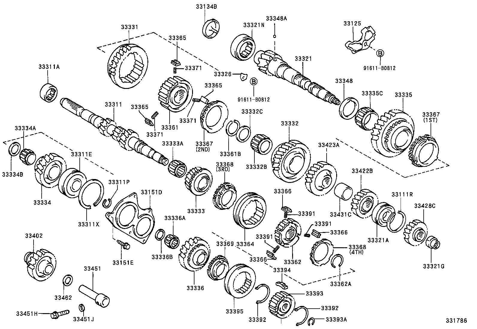  COROLLA |  TRANSMISSION GEAR MTM