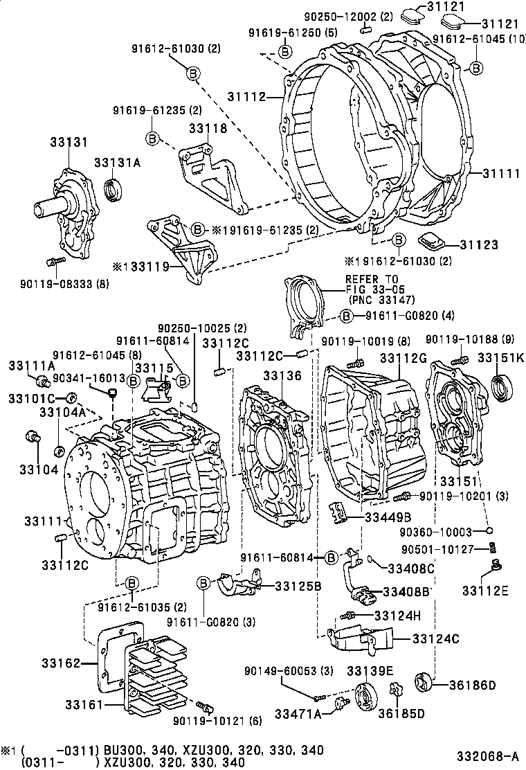  DYNA |  CLUTCH HOUSING TRANSMISSION CASE MTM