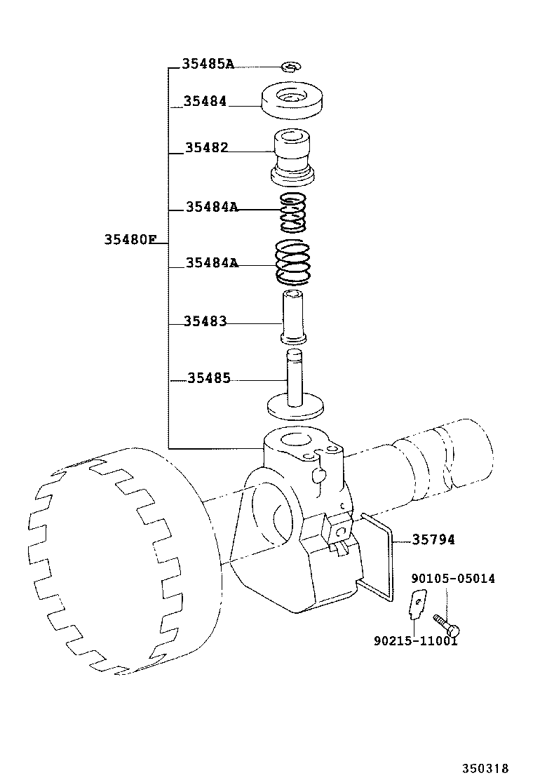  TOWNACE LITEACE |  REAR OIL PUMP GOVERNOR ATM