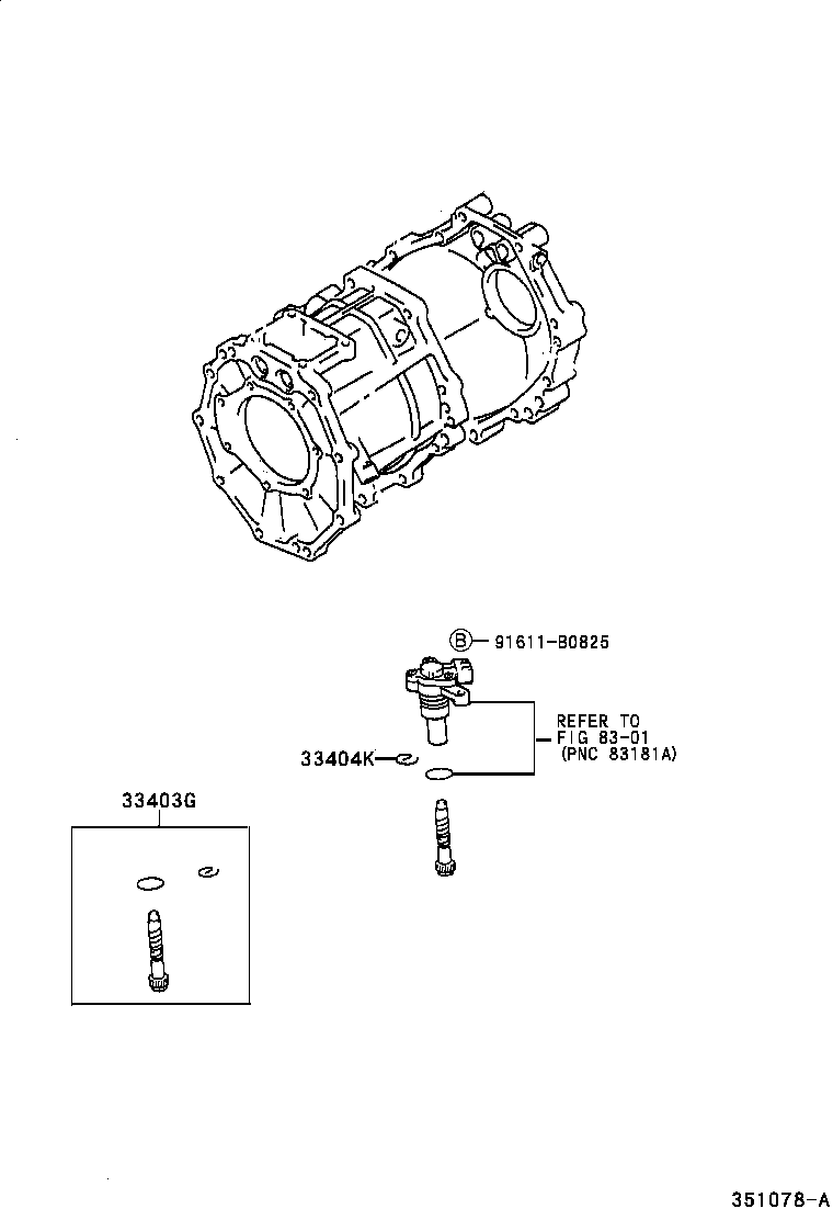  LAND CRUISER 100 |  SPEEDOMETER DRIVEN GEAR ATM