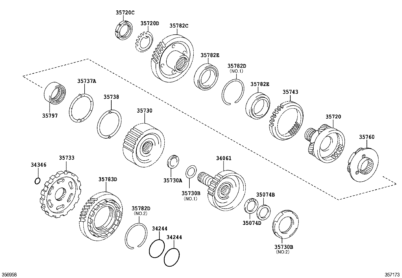  CAMRY CHINA |  PLANETARY GEAR REVERSE PISTON COUNTER GEAR ATM