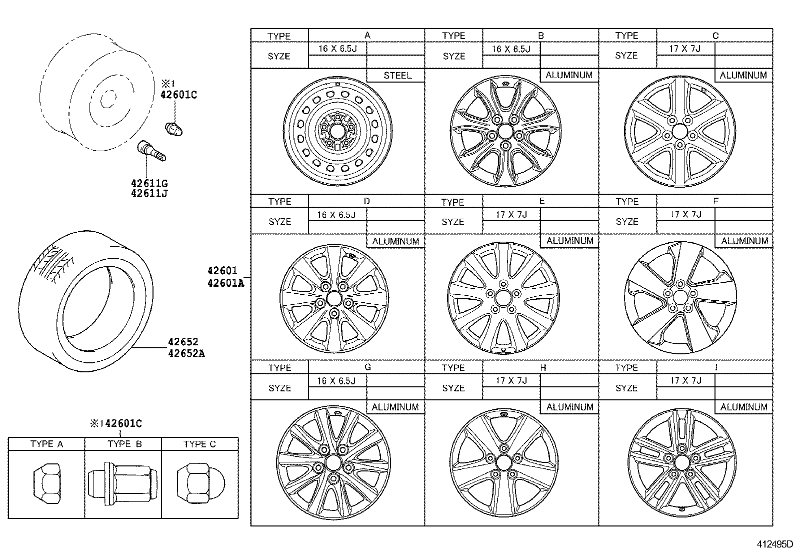  CAMRY AURION HV |  DISC WHEEL WHEEL CAP