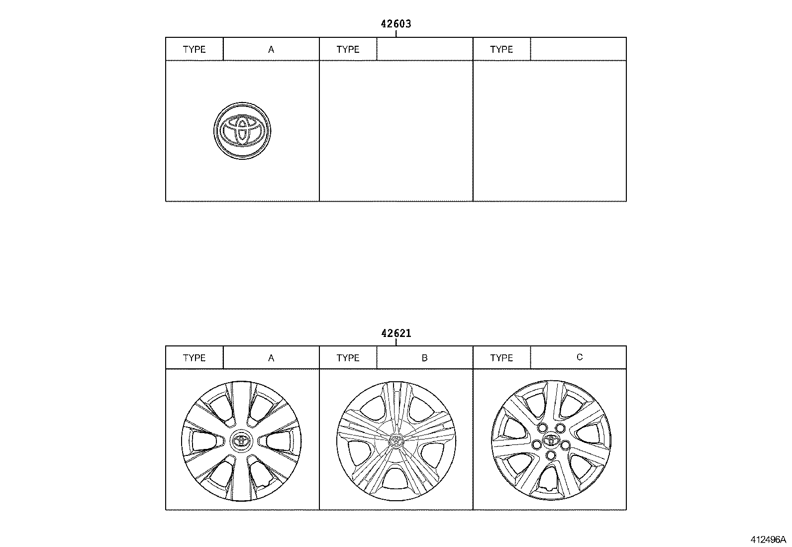  CAMRY AURION HV |  DISC WHEEL WHEEL CAP