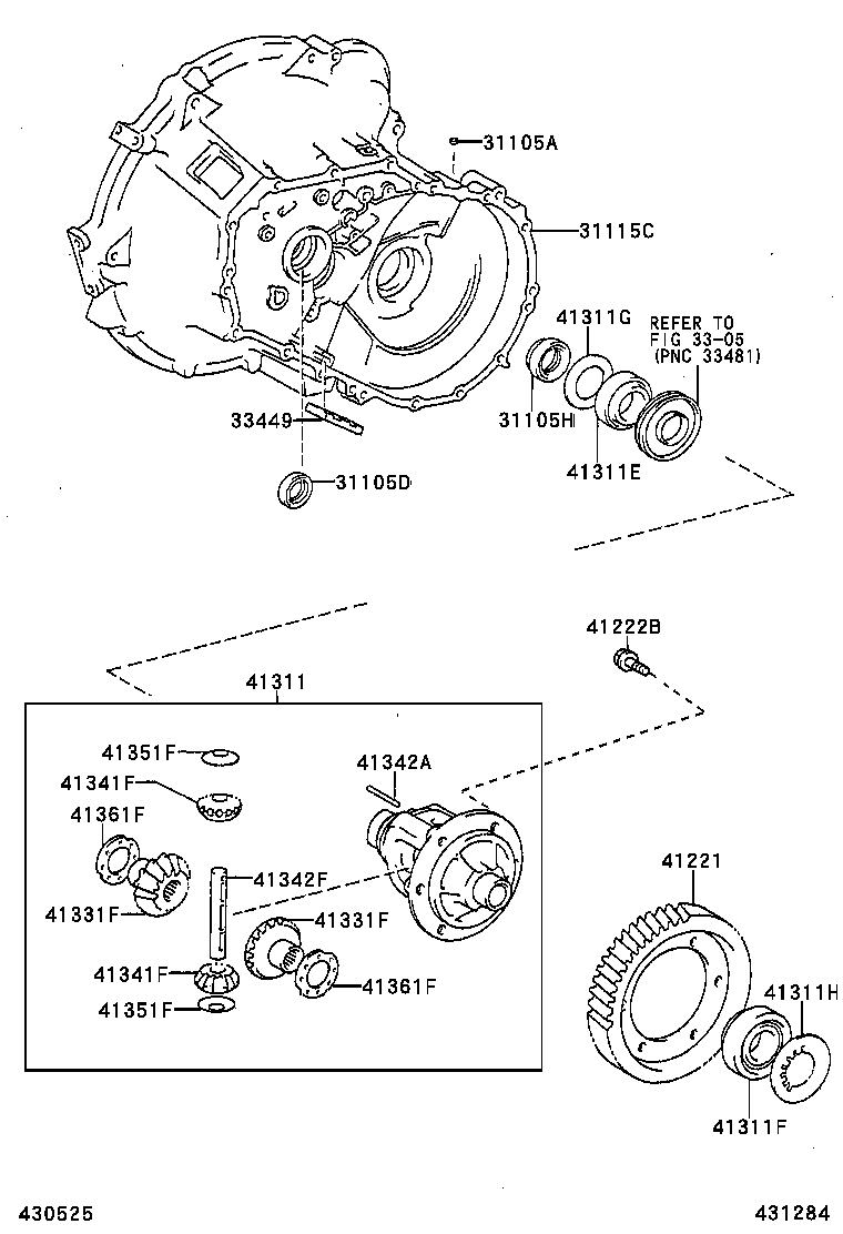  VIOS SOLUNA VIOS |  FRONT AXLE HOUSING DIFFERENTIAL