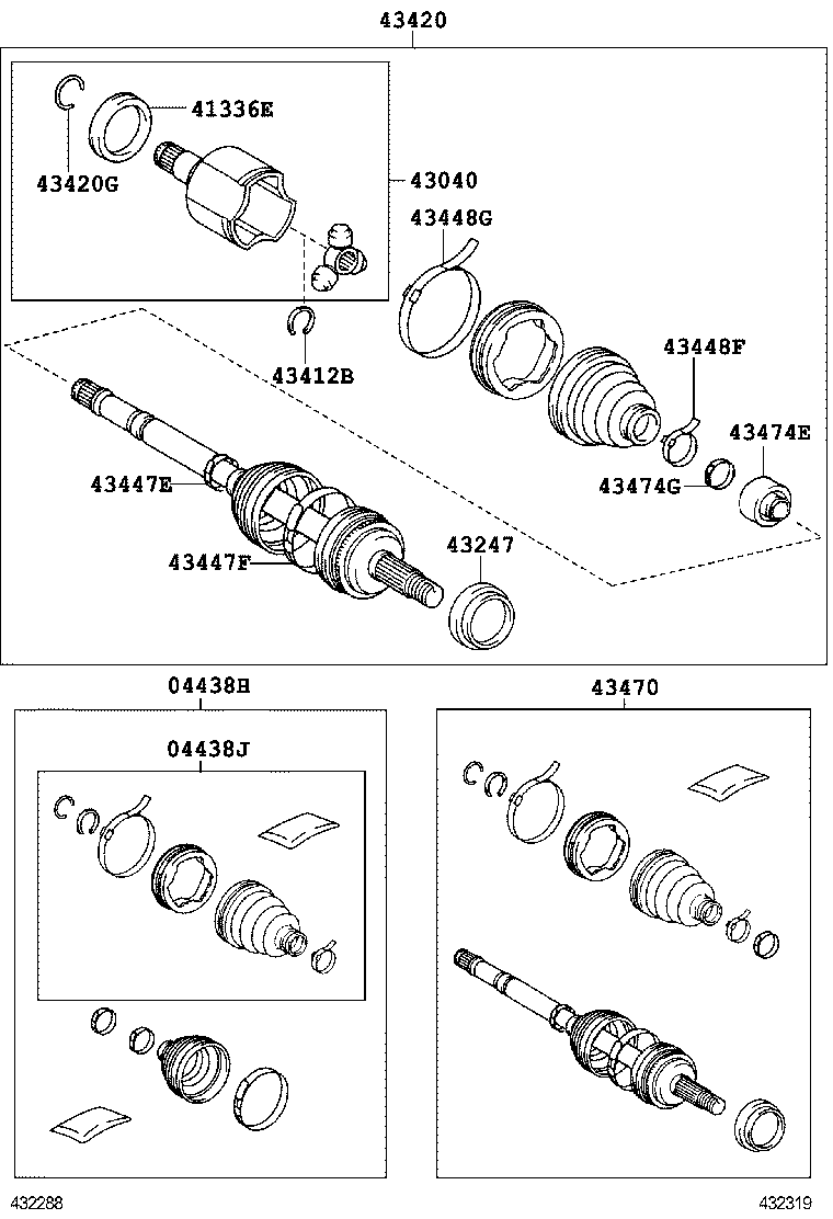  PRIUS CHINA |  FRONT DRIVE SHAFT